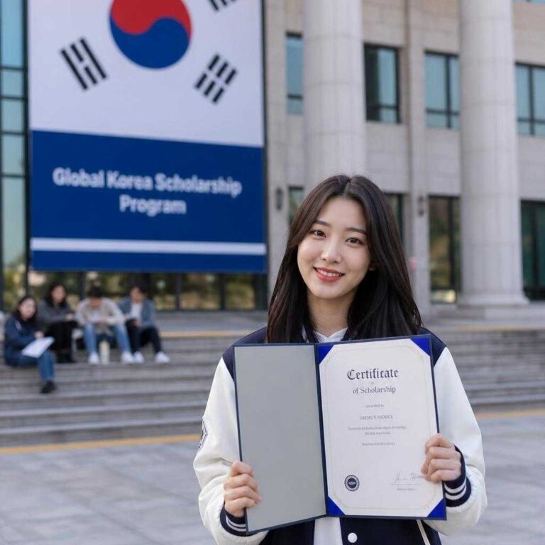 Illustration of Becas Corea del Sur: guía definitiva para aplicar