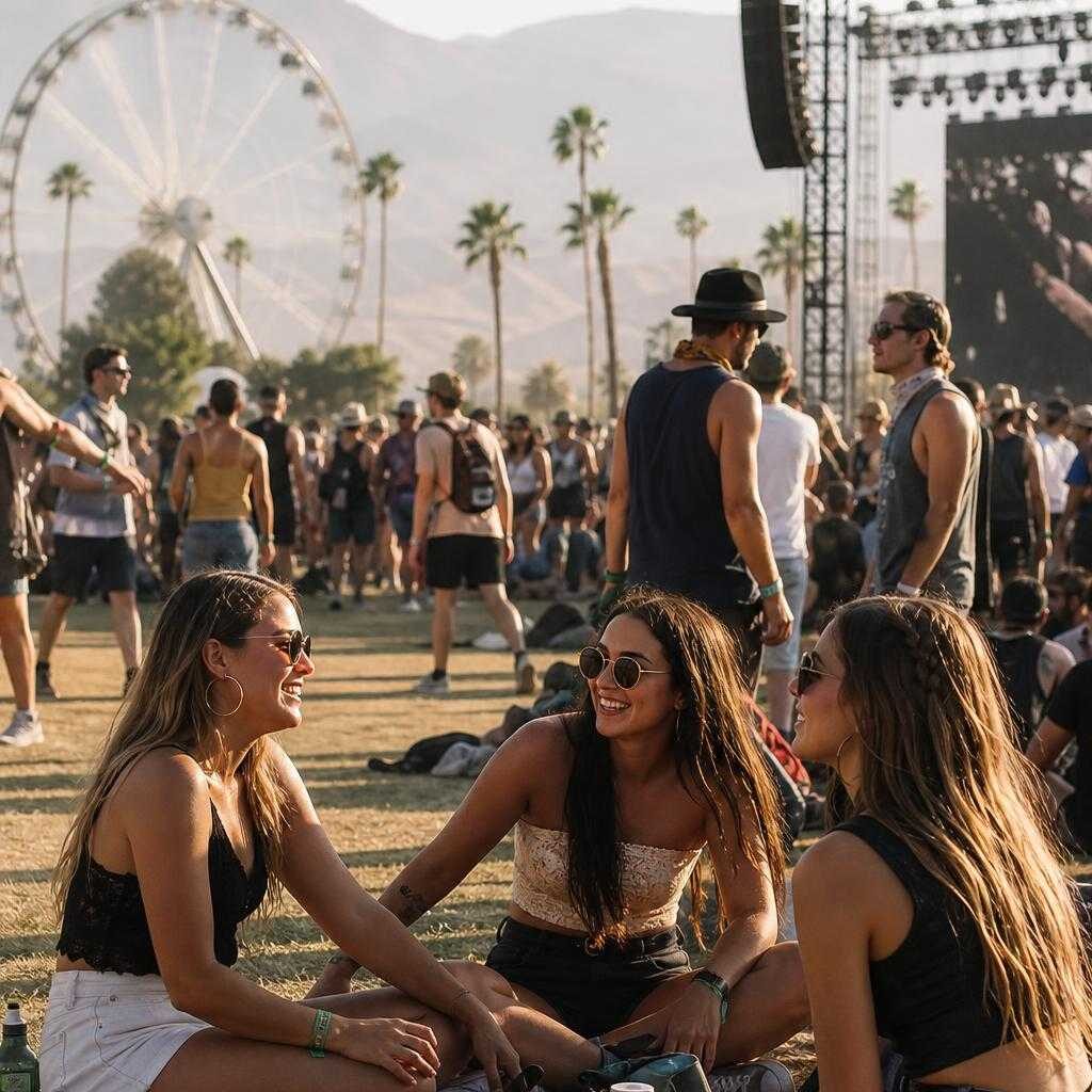 Coachella illustration