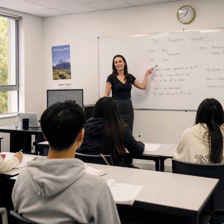 Illustration of Escuelas de inglés en Christchurch: Guía 2026