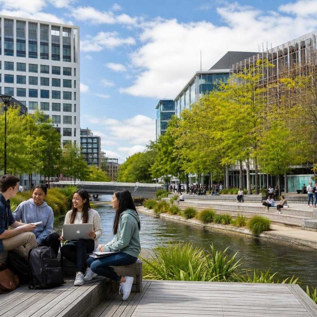 inglés en Christchurch illustration