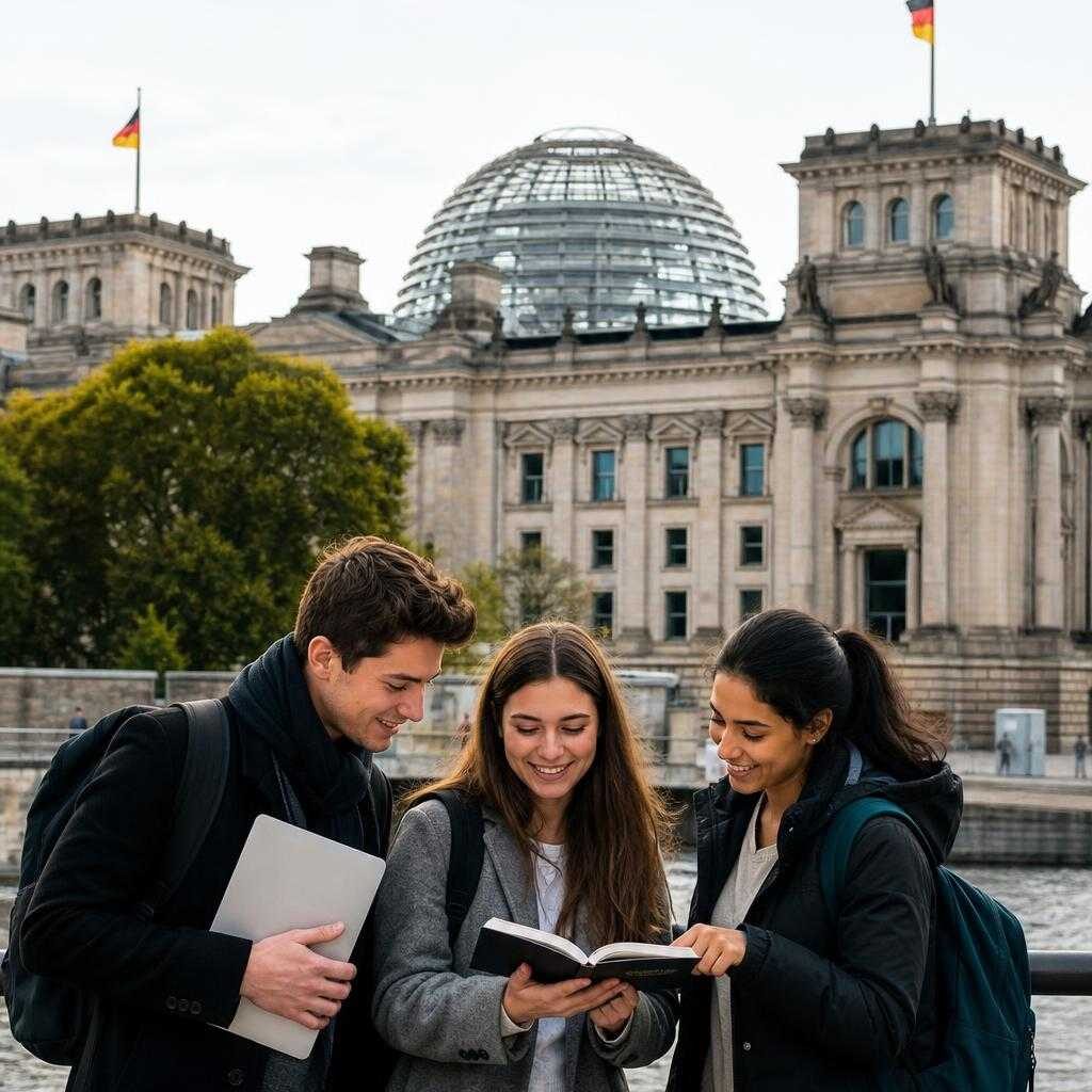visa estudiante Alemania illustration