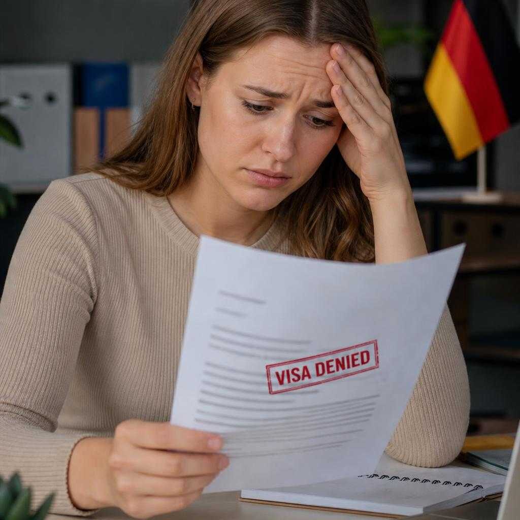 Additional visa negada Alemania illustration for Visa negada en Alemania: guía definitiva 2026