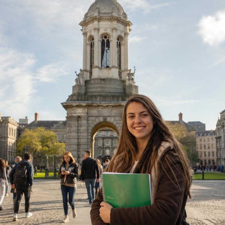 Illustration of Estudiar en Irlanda: ventajas definitivas en 2026