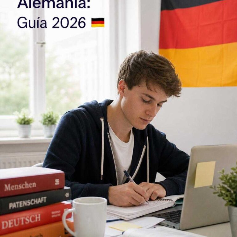 Illustration of Requisitos visa estudiante Alemania: Guía 2026