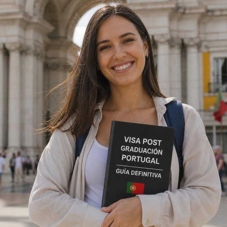 visa post graduacion Portugal illustration for Visa post graduación Portugal: guía definitiva